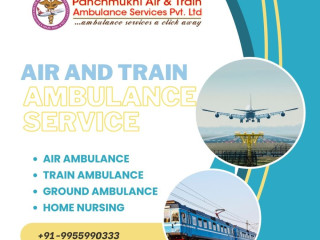 Use Panchmukhi Air and Train Ambulance Services in Bangalore with Dedicated Medical Team