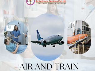 Book Life-Saving Medical Air and Train Ambulance Services in Ranchi By Panchmukhi