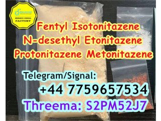 Fentyl Isotonitazene N-desethylEtonitazeneProtonitazene Metonitazene for sale best prices Telegram: +44 7759657534